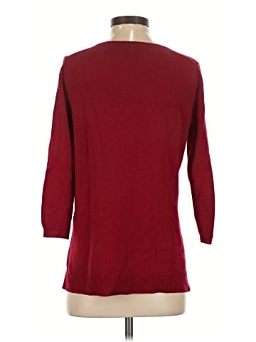 Neiman Marcus Cashmere Pullover Sweater (view 2)