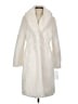 Via Spiga 100% Polyester Ivory Coat Size S - photo 1