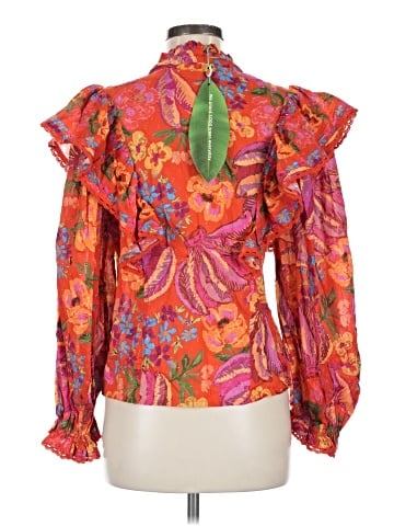 FARM Rio Long Sleeve Blouse (view 2)