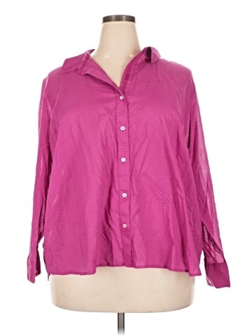 Nic + Zoe Long Sleeve Polo (view 1)