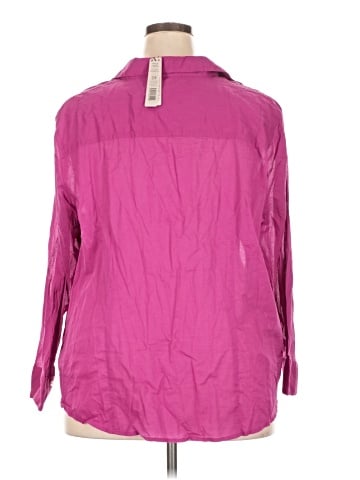Nic + Zoe Long Sleeve Polo (view 2)