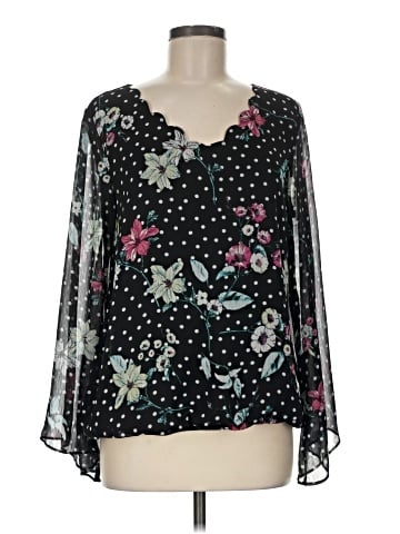 AGB 3/4 Sleeve Blouse (view 1)