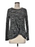 Mind Code Gray Long Sleeve Top Size M - photo 1