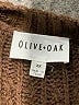 Olive and Oak 100% Polyester Chevron-herringbone Brown Pullover Sweater Size 2X - photo 7