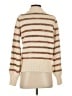 Madewell Stripes Tan Wool Pullover Sweater Size S - photo 2