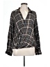 Bailey 44 100% Rayon Gray Long Sleeve Blouse Size L - photo 1