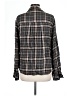 Bailey 44 100% Rayon Gray Long Sleeve Blouse Size L - photo 2