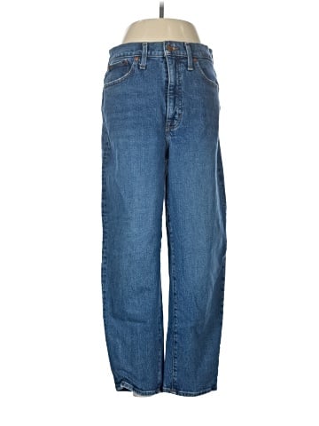 Madewell Balloon Jeans in Ellisboro Wash (view 1)