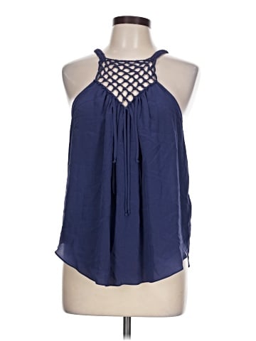 Rebecca Taylor Sleeveless Silk Top (view 1)