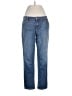 Eileen Fisher Chevron-herringbone Blue Jeans Size 8 - photo 1