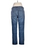 Eileen Fisher Chevron-herringbone Blue Jeans Size 8 - photo 2
