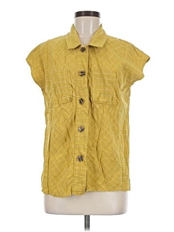 Mittoshop Sleeveless Button-Down Shirt (view 1)