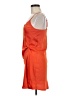 Glam Orange Cocktail Dress Size M - photo 5