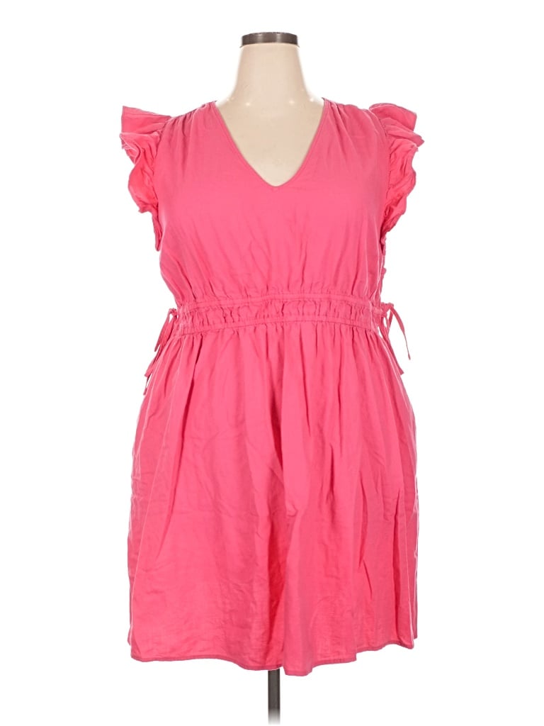 Pre-owned Universal Thread Casual Dress In Pink