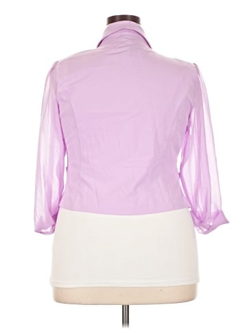 City Chic 3/4 Sleeve Blouse (view 2)