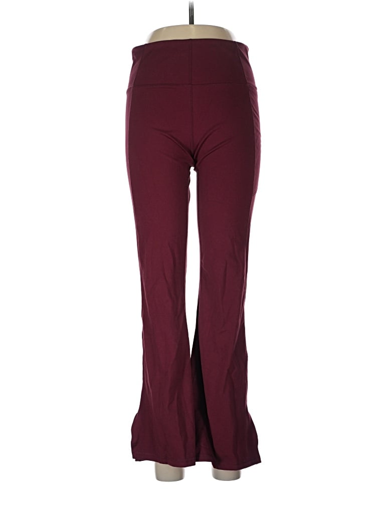 Pre-owned Avia Dress Pants In Burgundy