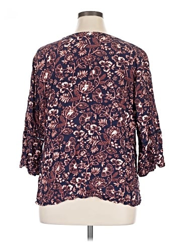 Gloria Vanderbilt 3/4 Sleeve Blouse (view 2)