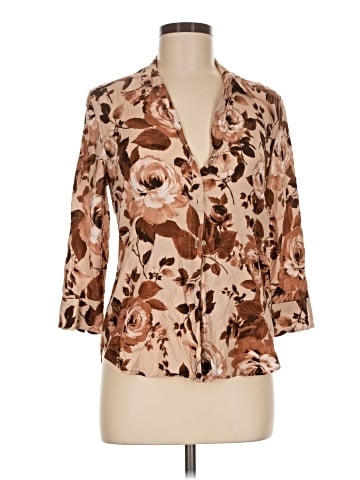 L'Agence 3/4 Sleeve Blouse (view 1)