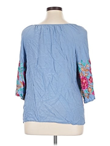Forgotten Grace 3/4 Sleeve Blouse (view 2)