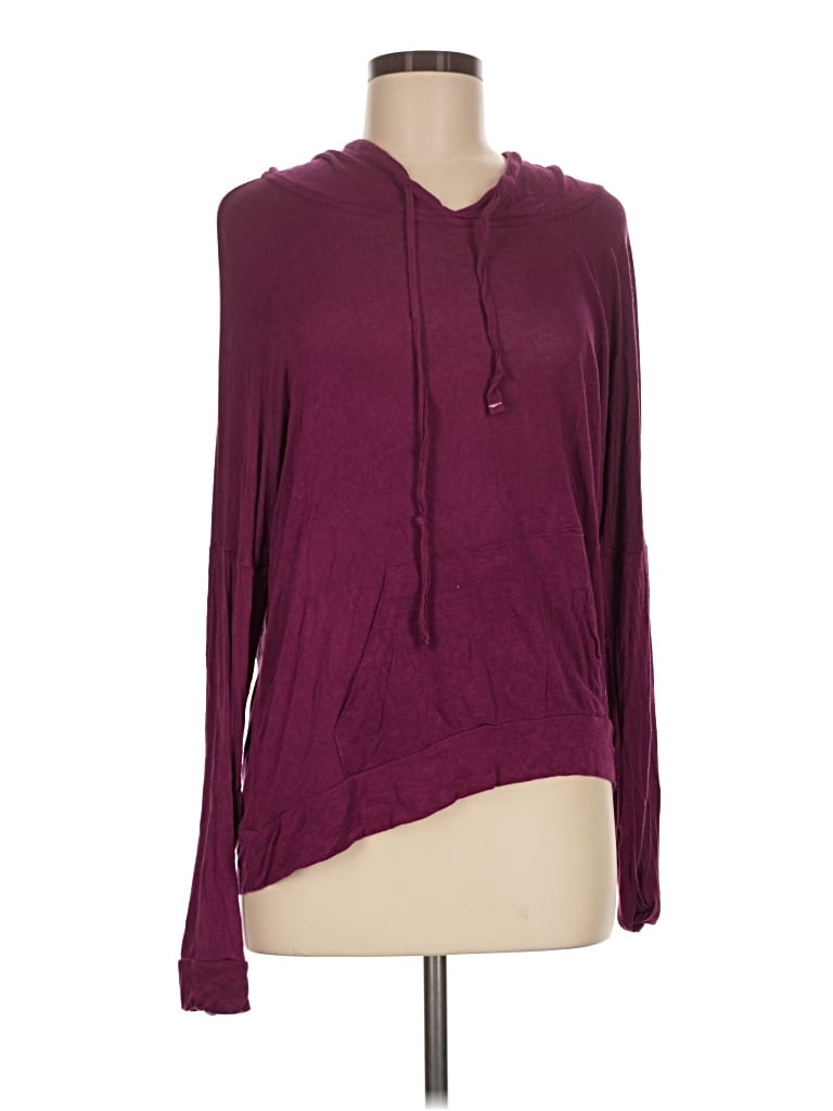 Pre-owned Vanity Long Sleeve T-shirt In Burgundy