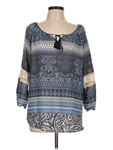 Fred David 3/4 Sleeve Blouse (view 1)