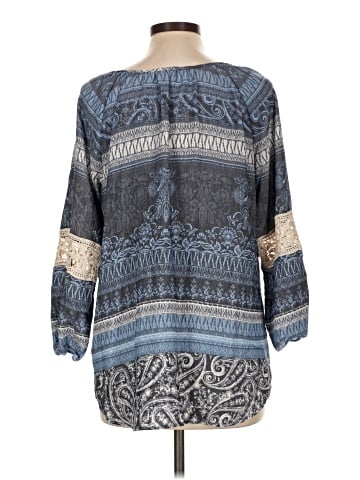 Fred David 3/4 Sleeve Blouse (view 2)