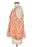Miss Me 100% Polyester Orange Sleeveless Blouse Size M - photo 5