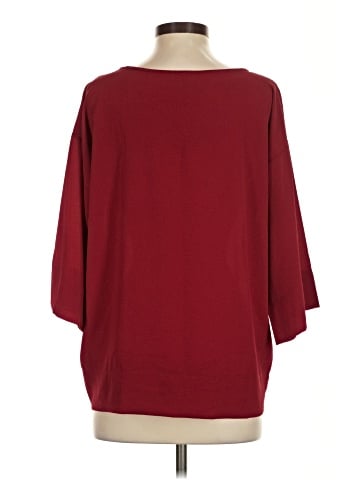 Red Lolly 3/4 Sleeve Top (view 2)