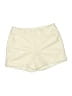 Dear John 100% Polyester Solid Ivory Khaki Shorts Size 27 waist - photo 1