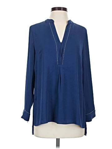 White House Black Market Long Sleeve Blouse (view 1)