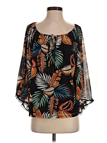 Harper 3/4 Sleeve Blouse (view 1)