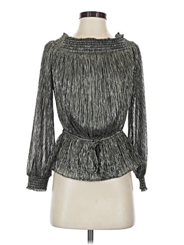 White House Black Market 3/4 Sleeve Turtleneck (view 1)