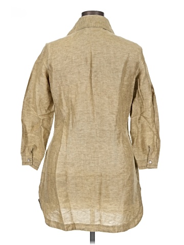 Farinaz Taghavi 3/4 Sleeve Button-Down Shirt (view 2)