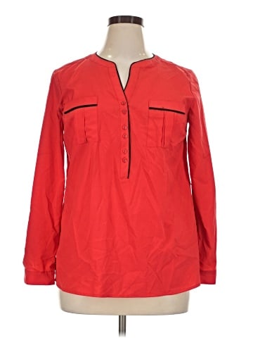 Notations Long Sleeve Blouse (view 1)