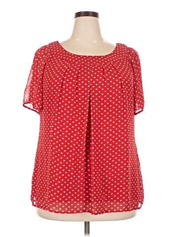 DressBarn Short Sleeve Blouse (view 1)
