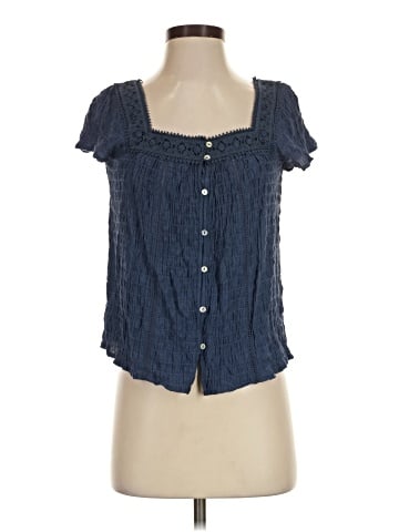 Rewind Short Sleeve Blouse (view 1)