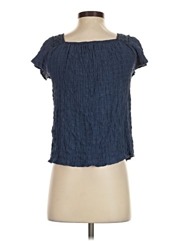 Rewind Short Sleeve Blouse (view 2)