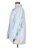 Grayson 100% Cotton Blue Long Sleeve Button-Down Shirt Size Lg (4) - photo 5