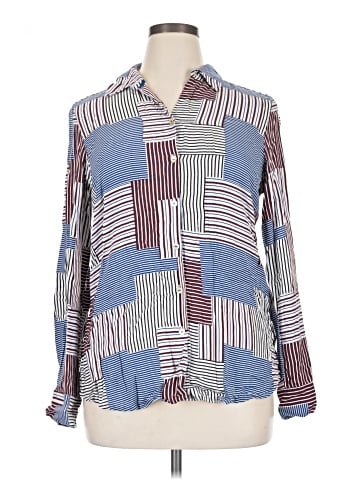 Foxcroft Long Sleeve Blouse (view 1)