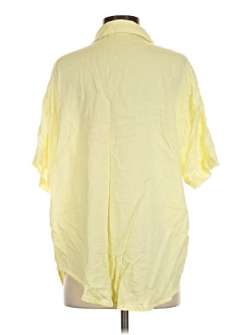 Victoria's Secret Short Sleeve Button-Down Shirt (view 2)