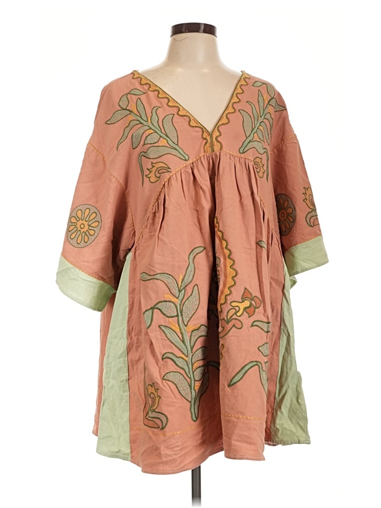 Pre-owned Sundayup Casual Dress In Tan