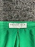 August Silk 100% Polyester Green Long Sleeve Blouse Size M - photo 7