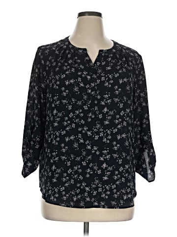 41Hawthorn 3/4 Sleeve Blouse (view 1)