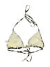 Michael Kors Animal Print Gold Tan Swimsuit Top Size 8 - photo 2