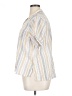 Eddie Bauer Stripes Ivory Short Sleeve Blouse Size XL (tall) - photo 5