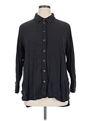 Universal Standard Long Sleeve Polo (view 1)