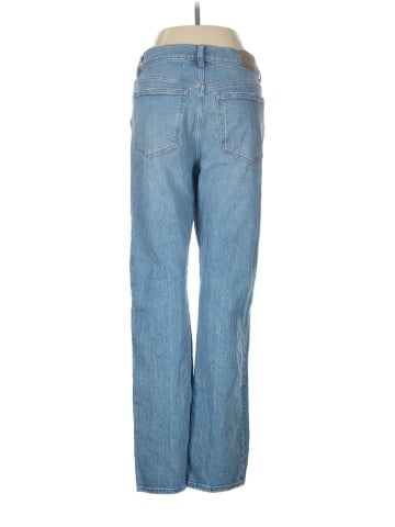 Madewell The '90s Straight Jean in Rondell Wash: Crease Edition (view 2)