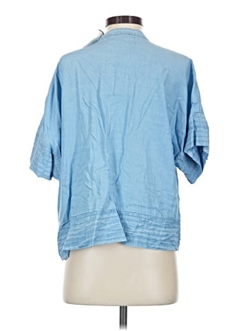 Nicole Miller 3/4 Sleeve Button-Down Shirt (view 2)