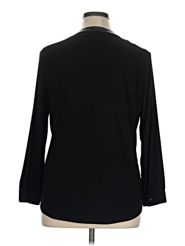 Anne Klein Long Sleeve Blouse (view 2)