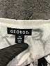 George Print Silver Pullover Sweater Size L - photo 7